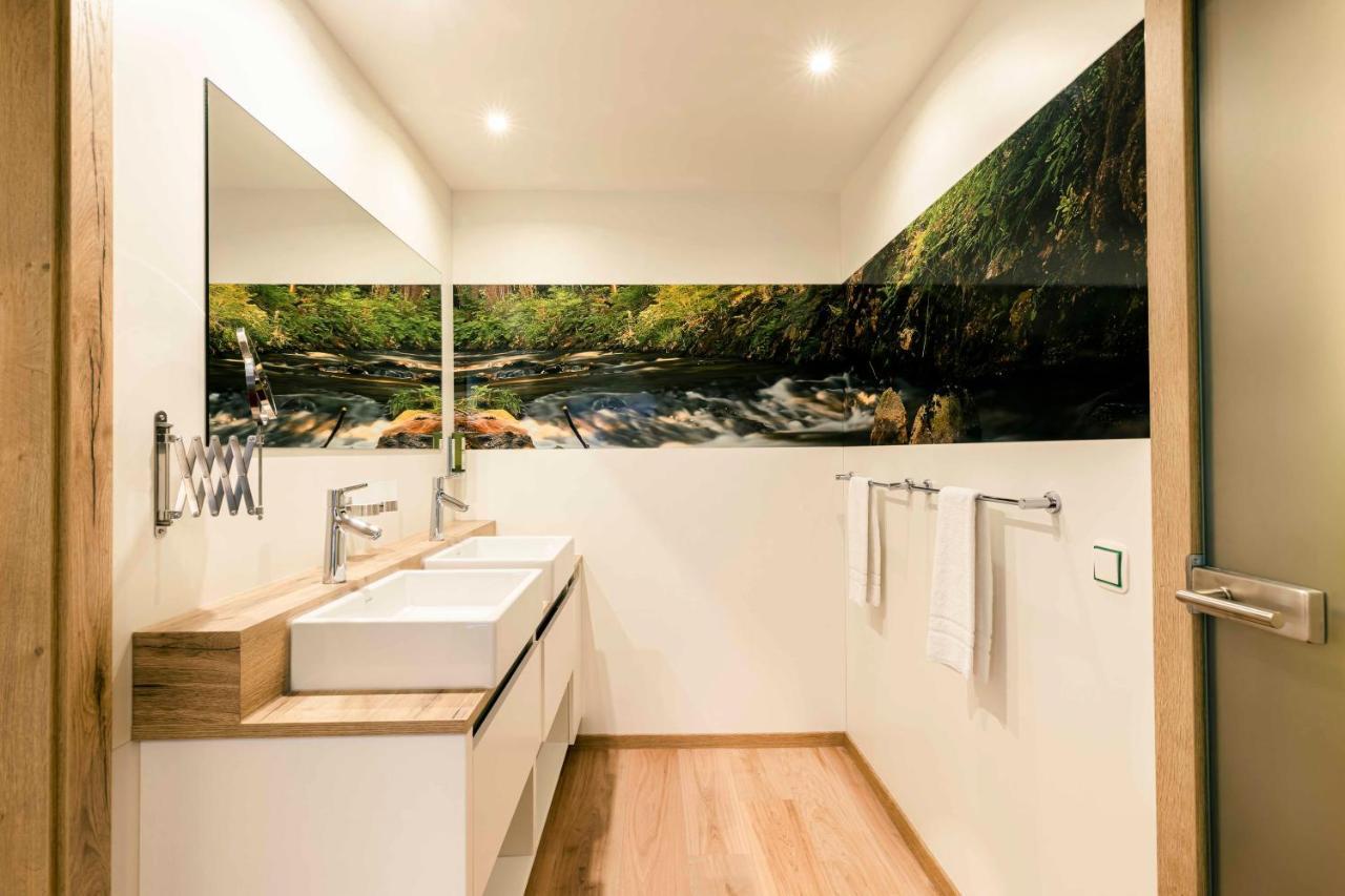 Landhotel Gruenwies -Bonsai-Wellness Garni (Adults Only) โลห์แบร์ก ภายนอก รูปภาพ