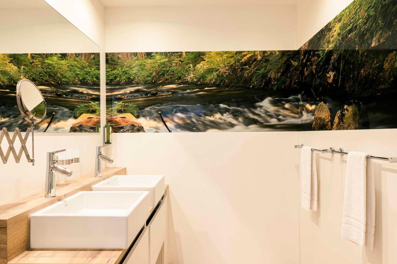 Landhotel Gruenwies -Bonsai-Wellness Garni (Adults Only) โลห์แบร์ก ภายนอก รูปภาพ